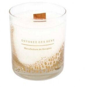 Brand new Odyssee Des Sens Wood Wick Candle
